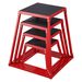 Plyometric Jump Boxes, 12/18/24/30 Inch Plyo Box, Platform And Jumping Agility Box, Anti-Slip Fitness Exercise Step Up Box Set For Home Gym Training, Conditioning Strength Training, Red_maomaolike.com