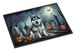 Alaskan Malamute Spooky Halloween Doormat Front Door Mat Indoor Outdoor Rugs For Entryway, Non Slip Washable Low Pile, 24H X 36W_maomaolike.com
