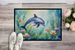Spring Dolphin Doormat Front Door Mat Indoor Outdoor Rugs For Entryway, Non Slip Washable Low Pile, 24H X 36W_maomaolike.com