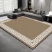 Living Room Rug,Large Rug,Oversized, Gold Leaves Design,Bedroom Rug,Soft And Thick, Machine Washable, Thickened Rug, Bedside Rug,Decorative Indoor Rug_maomaolike.com