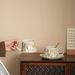 Floral Coffee Cup Plate, High-end Mug, Ceramic Retro Coffee Cup Set_maomaolike.com