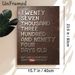 75th Birthday Themed Painting Poster, Vintage Metallic Lettering On Textured Leather-effect Poster, Playful Birthday Greeting Decor Suitable For Home_maomaolike.com