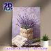 Lavender & Bee Themed Painting Poster, Soft-toned Still Life Art Poster, Serene Floral Design To Add Cozy Atmosphere For Living Room, Dining Area_maomaolike.com