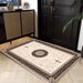 Living Room Rug,Large Rug,Oversized, Gold Leaves Design,Bedroom Rug,Soft And Thick, Machine Washable, Thickened Rug, Bedside Rug,Decorative Indoor Rug_maomaolike.com