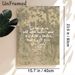Bible Verse Matthew 11:28 Painting Poster, Vintage Sketch-style Hand-drawn Forest & Cottage Poster, Inspirational Religious Quote Decor For Home_maomaolike.com