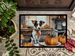 Jack Russell Terrier Fall Kitchen Pumpkins Doormat Front Door Mat Indoor Outdoor Rugs For Entryway, Non Slip Washable Low Pile, 24H X 36W_maomaolike.com