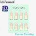 Nail Shapes Painting Poster, Soft Pastel-hued Illustrative Poster, Clear Showcase Of Diverse Nail Styles, Ideal For Nail Salons And Beauty Spaces_maomaolike.com