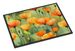 California California Poppies In Watercolor Doormat Front Door Mat Indoor Outdoor Rugs For Entryway, Non Slip Washable Low Pile, 24H X 36W_maomaolike.com