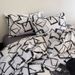 Wholesale INS Nordic Style Simple Pure Four-Piece Set British Striped Quilted Full Cotton Dormitory Apartment Homestay Bedding_maomaolike.com