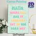 Math Humor Painting Poster, Pastel Colored Retro Typographic Poster, Witty Math-themed Wall Decor Suitable For Classroom, Study Area_maomaolike.com