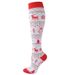 Christmas compression socks, sports beautiful legs, calf socks, stockings, elastic socks, socks, men's and women's compression socks _maomaolike.com