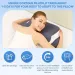 Ergonomic Memory Foam Butterfly Neck Pillow C-Shaped Adjustable Dual Height Transparent Cover Support For_maomaolike.com