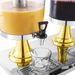 SOGA 16L Dual Stainless Steel Dispenser Beverage Juicer Transparent Commercial Drink Container Jug_maomaolike.com