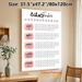 Salah Prayer Tracker Painting Poster, Soft Pink Minimalist Islamic Daily Prayer Record Poster, Functional Tracker To Monitor Daily Prayer Completion_maomaolike.com