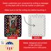 Chinese Crested Holiday Christmas Porcelain Ornament Christmas Tree Hanging Decorations For Home Christmas Holiday, Rectangle, Gift, Multicolor_maomaolike.com