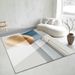 Living Room Rug Large Size Gorgeous Gold Frame Design Bedroom Rug Plush Thickened Machine Washable Thickened Underlay Interior Decorative Rug_maomaolike.com