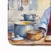 Schnauzer The Chef Memory Foam Kitchen Mat Machine Washable Anti-Fatigue Mat Cushion Comfort Bath Mat Or Kitchen Rug_maomaolike.com
