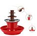 Cross Border Three Layer Fountain Melting Tower Lava US Standard Detachable Chocolate Waterfall Machine_maomaolike.com
