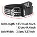 Trend Rivet Heavy Metal Men Women Punk Nightclub Rock Style Jeans Y2K Belt Fashion Decoration Women's Belts_maomaolike.com