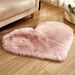 Rug, Gift For Mother's Day, Heart Shaped Rug, Fluffy Rugs, Shag Mats For Bedroom Living Room, Love Coquette Room Decor_maomaolike.com
