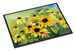 Maryland Black-Eyed Susans In Watercolor Doormat Front Door Mat Indoor Outdoor Rugs For Entryway, Non Slip Washable Low Pile, 24H X 36W_maomaolike.com