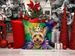 Silky Terrier King Of Mardi Gras Throw Pillow Machine Washable, Indoor Outdoor Decorative Pillow For Couch, Bed Or Patio, 14Hx14W_maomaolike.com