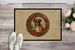 Boxer Christmas Flowers Doormat Front Door Mat Indoor Outdoor Rugs For Entryway, Non Slip Washable Low Pile, 24H X 36W_maomaolike.com
