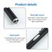 2 Modes Working LED Flashlight Clip Inspection For Dentist Camping Hiking Out USB Mini Light Penlight Pocket Portable Pen Lamp_maomaolike.com