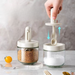 【 Sealed And 】 New Glass Expansion Sealing Integrated Moisture Proof Kitchen Household MSG Salt Jar Seasoning Bottle_maomaolike.com