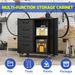 CREASION Sturdy Metal Tool Storage Cabinet With Wheels - Tool Storage Cabinet For Garage, Office, And Home Organizer Solutions_maomaolike.com