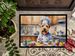 Wheaten Terrier The Chef Doormat Front Door Mat Indoor Outdoor Rugs For Entryway, Non Slip Washable Low Pile, 24H X 36W_maomaolike.com