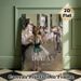 Ballet Class Themed Painting Poster, Vintage Impressionist Ballet Dancers & Instructor Scene Poster, Timeless Classic Art Decor Perfect For Home_maomaolike.com