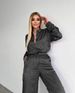 Women's Clothing suits for women long-sleeved lapel shirts leopard print trousers women's fashion casual two-piece suits_maomaolike.com
