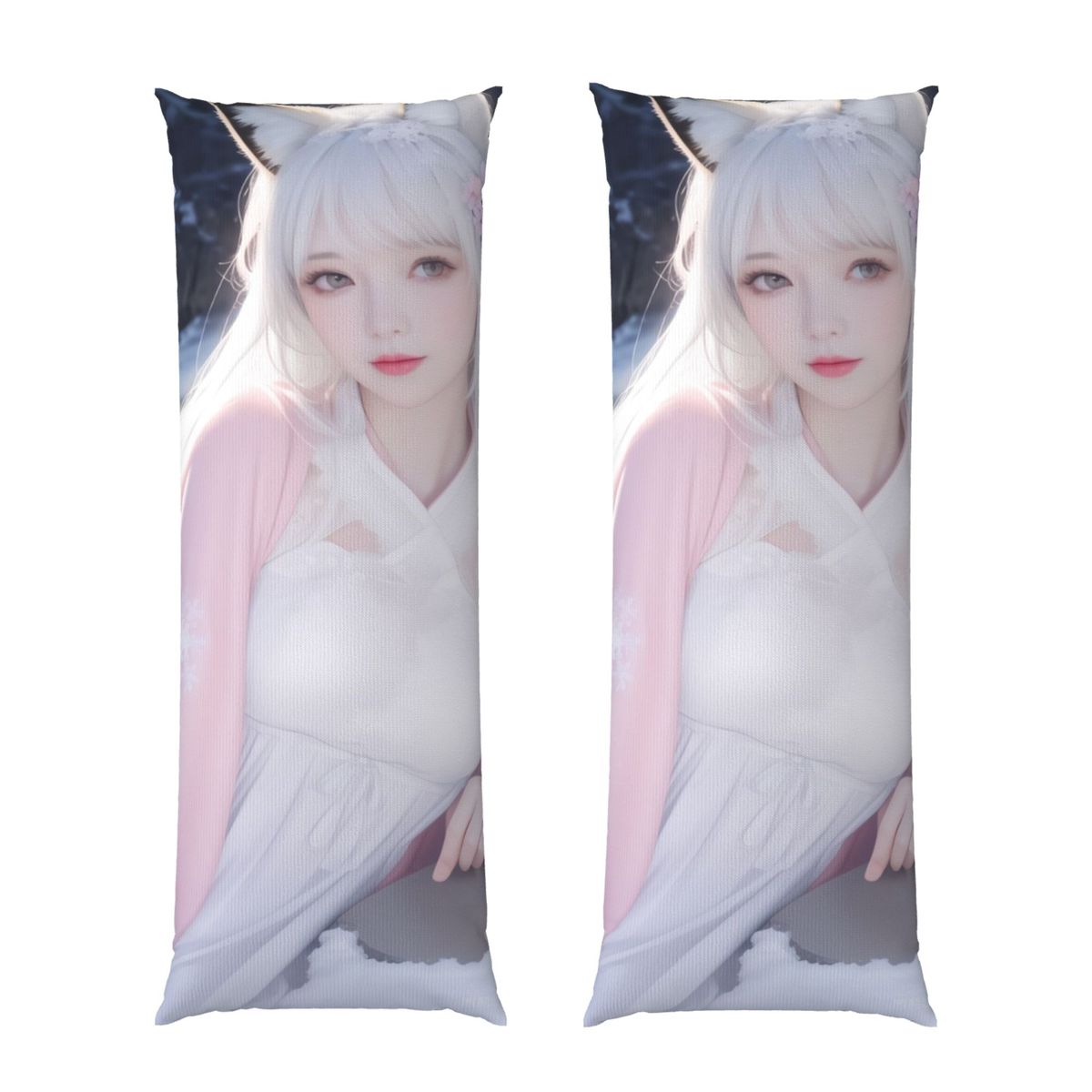 Equal Body Pillowcase, Removable Velvet Equal Body Pillowcase, (excluding Pillow Core)_maomaolike.com