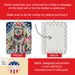 Alaskan Malamute Christmas Porcelain Ornament Christmas Tree Hanging Decorations For Home Christmas Holiday, Rectangle, Gift, Multicolor_maomaolike.com