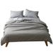 Home Furniture Three Piece Set Simple Ultra Soft Solid Color Bedding Light Luxury_maomaolike.com