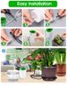 Garden Supplies Outdoor Solar Watering Device, Household Lazy Watering Device, Irrigation Machine, Automatic Watering Device, Potted Watering Device_maomaolike.com