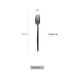 1pc Tea Forks Set Stainless Steel Small Gold Fruit Dessert For Snack Black Salad Mini Cake Fork_maomaolike.com