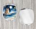 Owl Perched In Coastal Tree Compact Mirror Decorative Travel Makeup Mirror For Women Girls Gifts Pocket Makeup Mirror Folding Handheld_maomaolike.com