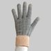 Touch screen gloves winter plus velvet thick warm cold proof knitted gloves outdoor fashion wool split finger gloves for women_maomaolike.com