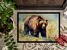 Grizzly Bear Doormat Front Door Mat Indoor Outdoor Rugs For Entryway, Non Slip Washable Low Pile, 24H X 36W_maomaolike.com