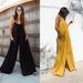 Women's Clothing Sexy V-neck halter loose jumpsuit home casual holiday style jumpsuit woman_maomaolike.com