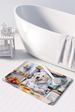 Great Pyrenees The Chef Memory Foam Kitchen Mat Machine Washable Anti-Fatigue Mat Cushion Comfort Bath Mat Or Kitchen Rug_maomaolike.com