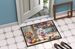 Decorating Easter American Eskimo Doormat Front Door Mat Indoor Outdoor Rugs For Entryway, Non Slip Washable Low Pile, 24H X 36W_maomaolike.com