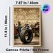Raccoon & Tire Themed Painting Poster, Vintage Garage Style Playful Raccoon Leaning On Tire With Humorous Slogan Poster, Lighthearted Witty Decor For_maomaolike.com