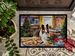 Sheltie Christmas Cookies Doormat Front Door Mat Indoor Outdoor Rugs For Entryway, Non Slip Washable Low Pile, 24H X 36W_maomaolike.com