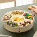 Snack Tray With Handle & Airtight Lid For Household_maomaolike.com