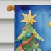 Coton De Tulear Christmas Reindeer House Flag Large Porch Sleeve Pole Decorative Outside Yard Banner Artwork Wall Hanging, Polyester, House Size, Multicolor_maomaolike.com