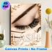 Lash Beauty Painting Poster, Soft-toned Elegant Lash & Lash Tool Scene Poster, Delicate Beauty-themed Decor Ideal For Beauty Salon, Makeup Studio_maomaolike.com