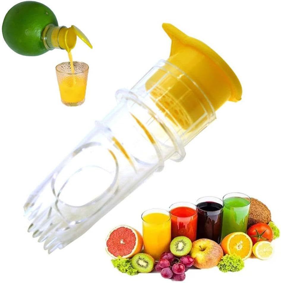 Manual Portable Mini Squeezer Reamer Hand Held Easy Juicer For Lemon Orange Limes Citrus_maomaolike.com